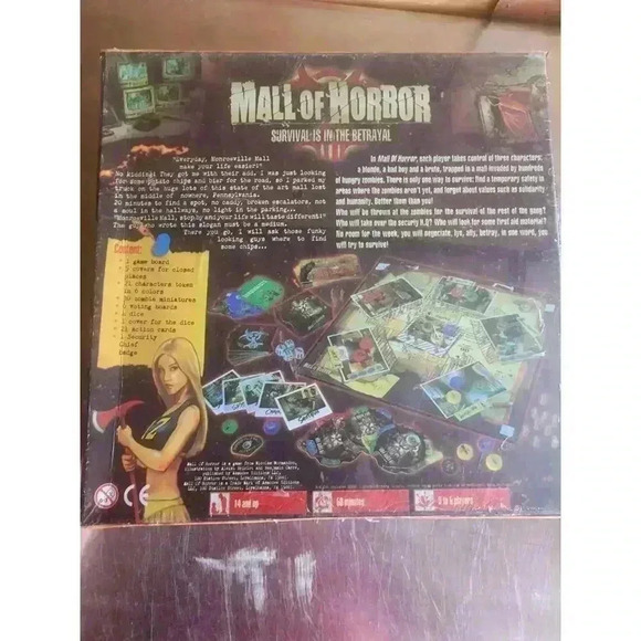 Mall of Horror Survival is in the Betrayal Board Game - Picture 3 of 4